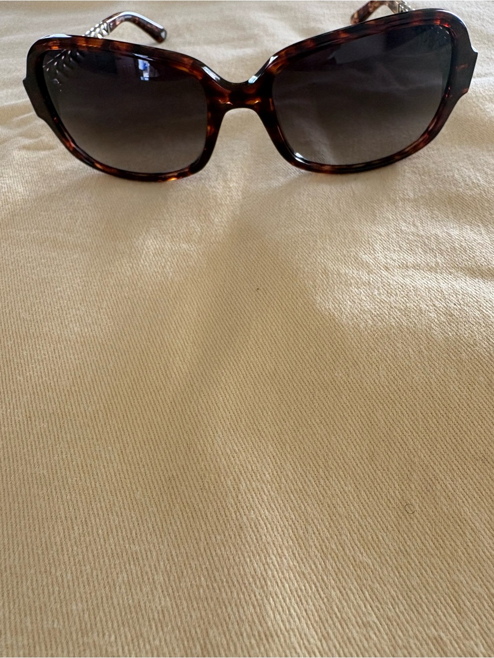Brighton Tortoiseshell Women's Sunglasses - Brown Gradient Lenses